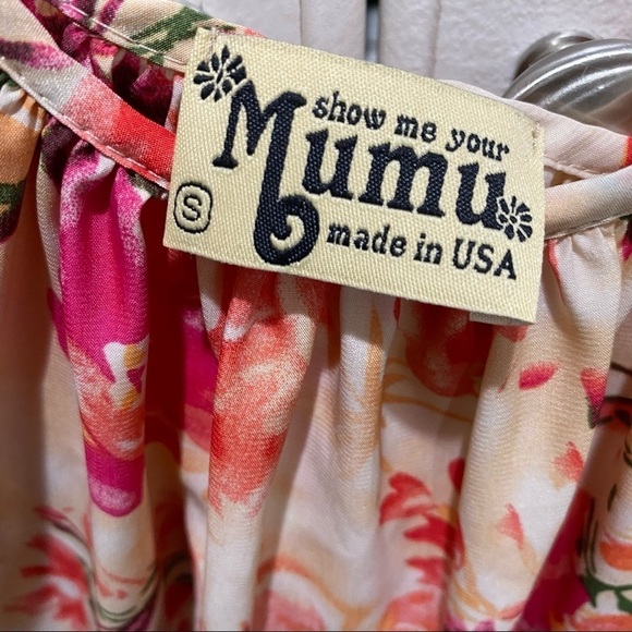 Show me your Mumu Trapeze Mini Dress SZ Small - Picture 6 of 6